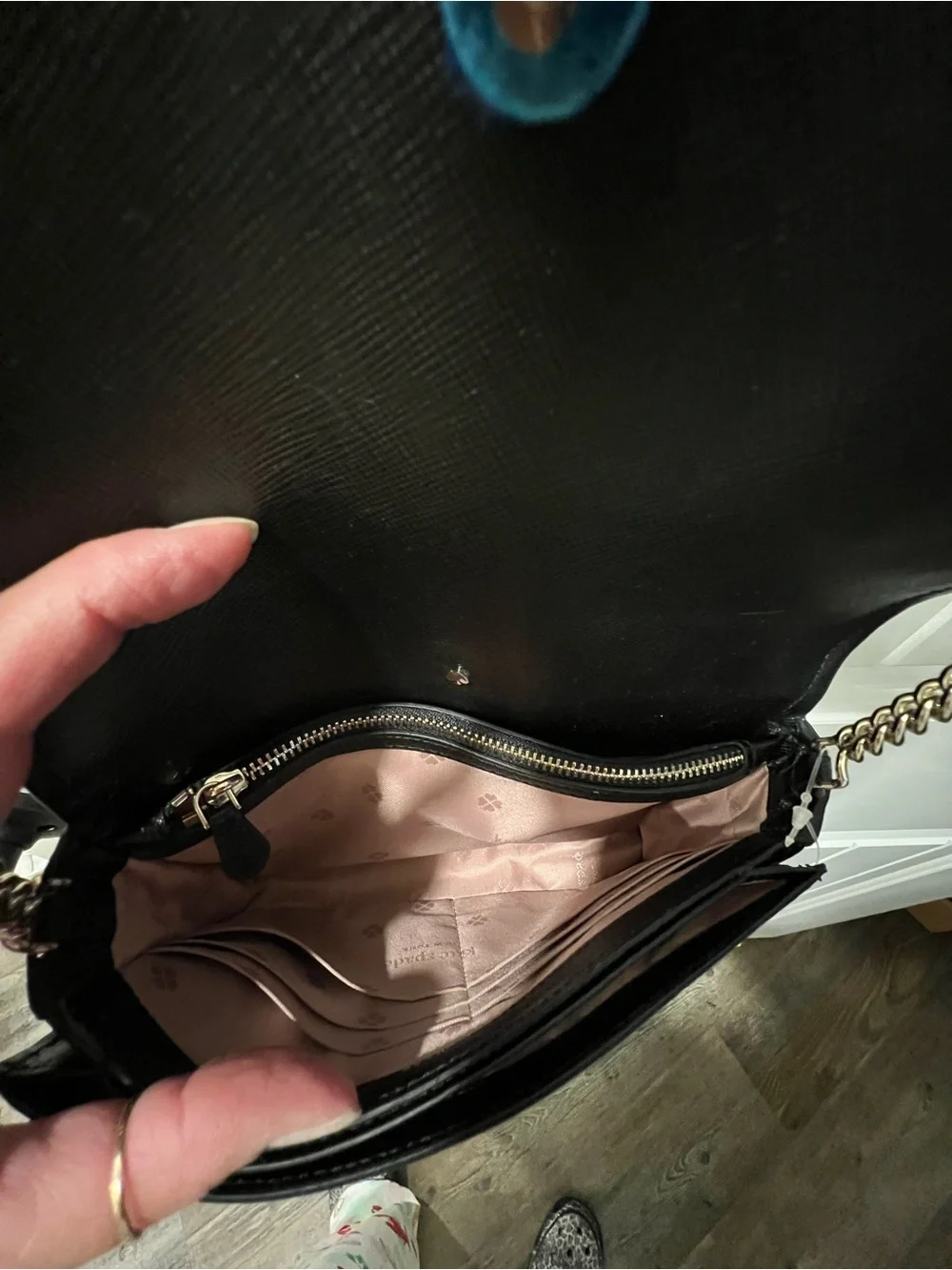 Kate Spade Spencer Flap Chain Wallet NWT